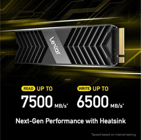 Lexar NM800 Pro with heatsink - 512Gb