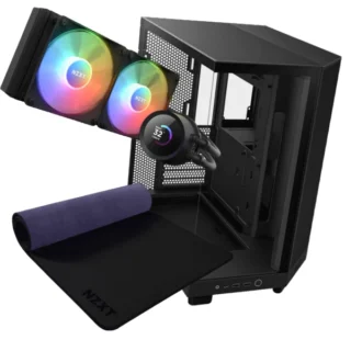 NZXT H6 Flow Black + NZXT Kraken 240 RGB...